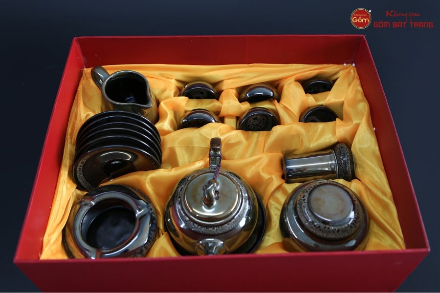 bộ trà Bát Tràng